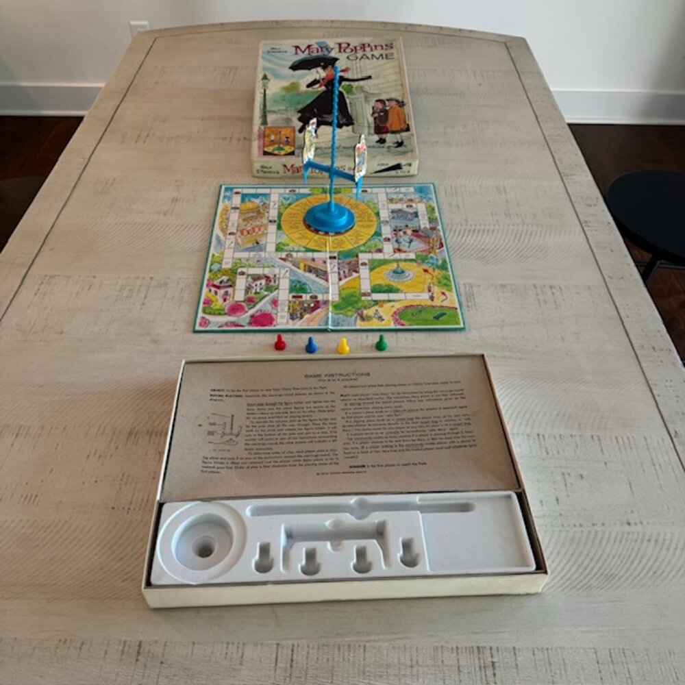 Rare, vintage 1964 Whitman Walt Disney's Mary Poppins Game - Picture 2 of 12
